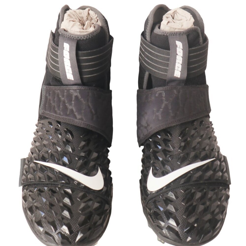 Nike Force Savage Elite 2 Shark Football Cleats Black CK2824-001 Men’s Size 14